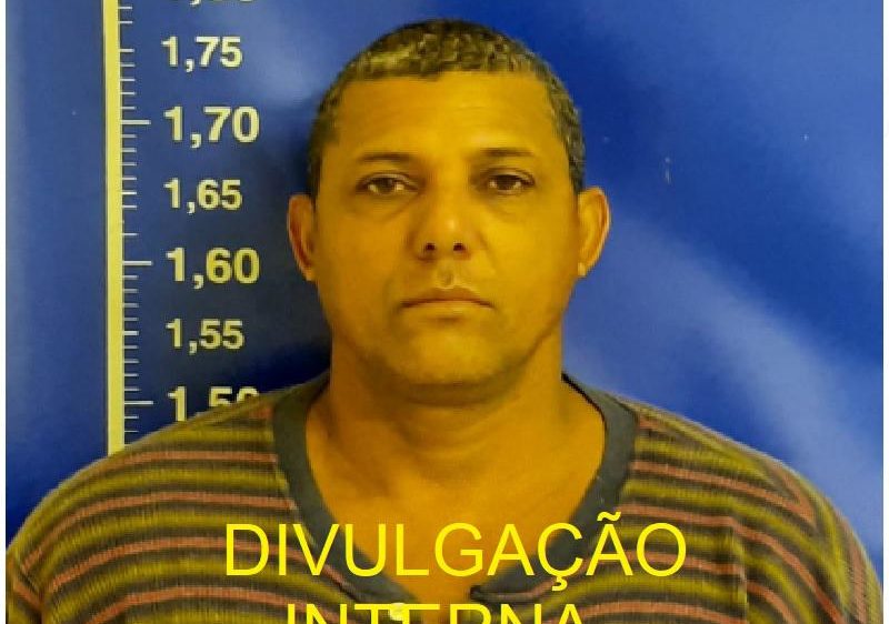 Na imagem, criminoso foragido da justiça, Daniel Miranda