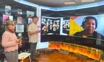 Na imagem, integrantes do Instituto Açucena