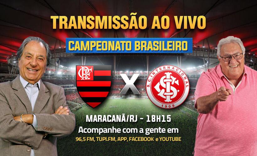 Campeonato Brasileiro  Flamengo x Internacional - AO VIVO 