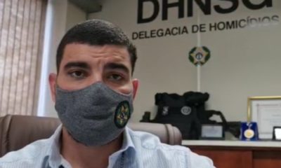 Delegado Bruno Cleuder, titular da Delegacia de Homicídios de Niterói e São Gonçalo