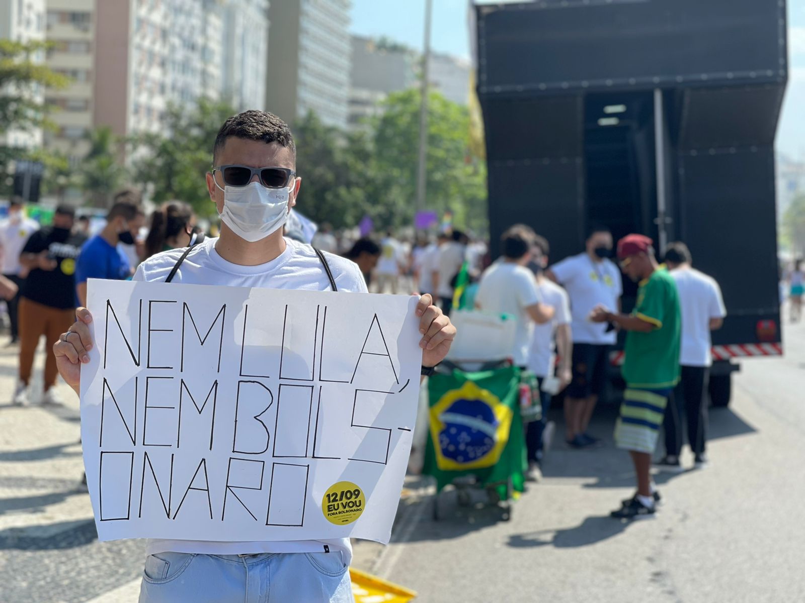 manifestação contra o bolsonaro