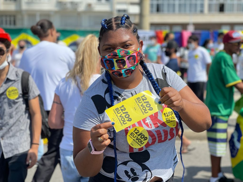 manifestação contra o bolsonaro