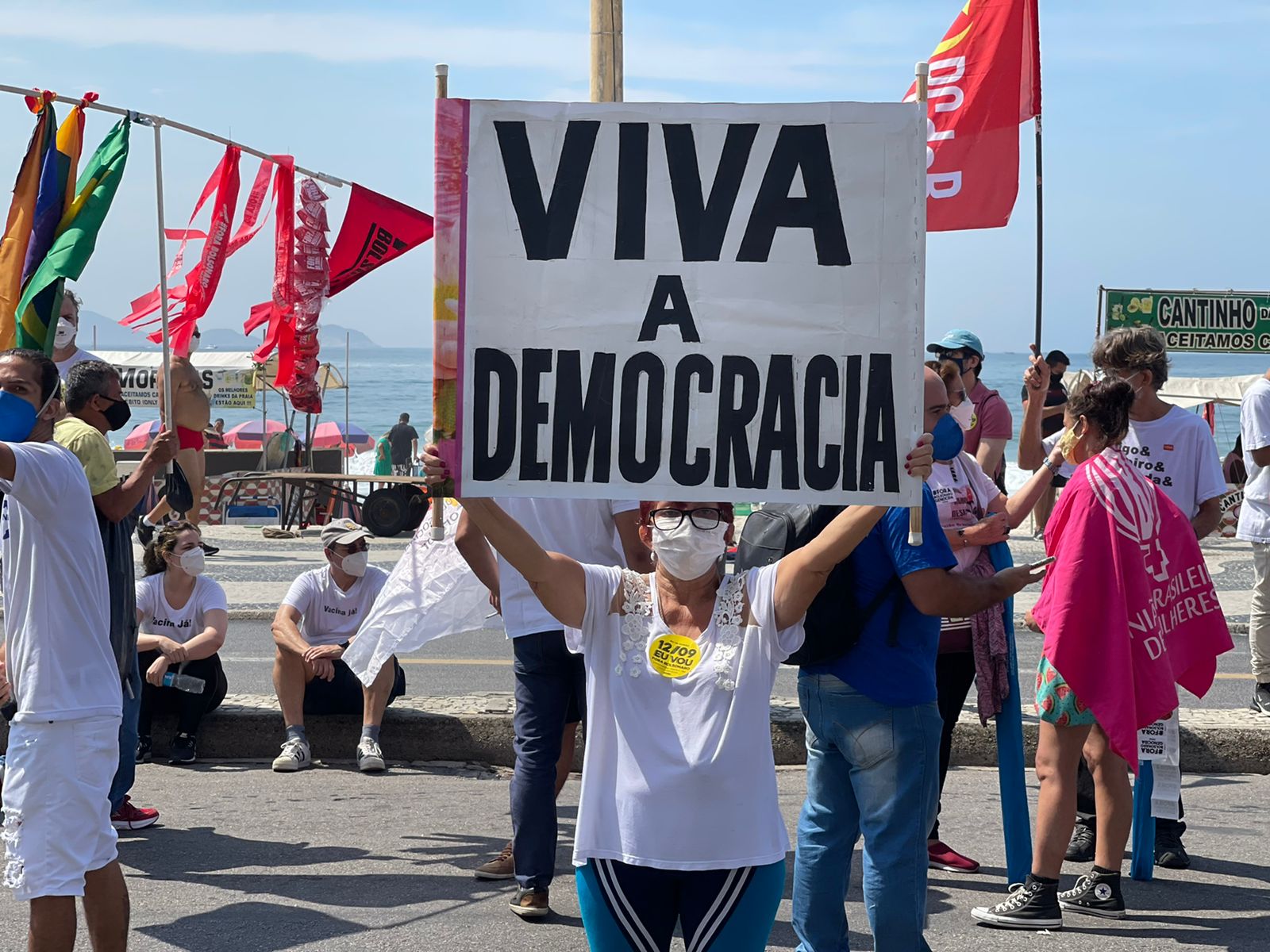 manifestação contra o bolsonaro