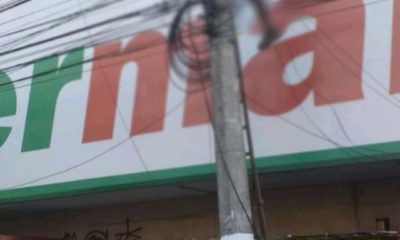 Homem recebe descarga elétrica ao fazer "gato"