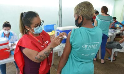 Maricá inicia última etapa da vacinação contra a Covid. Foto: SMS Maricá