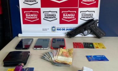 Imagem de materiais apreendidos