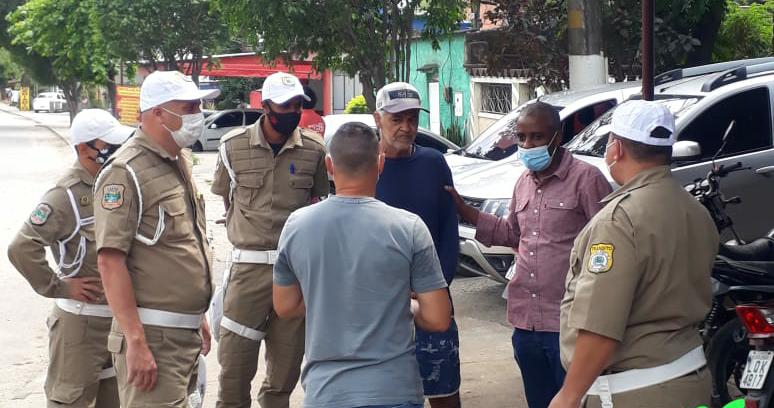 Imagem de agentes da guarda municipal