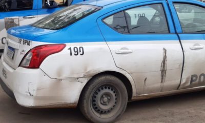 Policial baleado em Belfrd Roxo