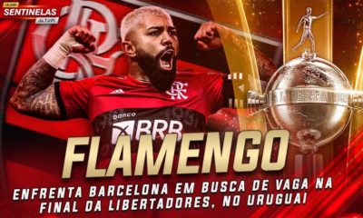 Flamengo busca vaga na final da Libertadores, hoje, contra o Barcelona de Guayaquil Sentinelas da Tupi especial