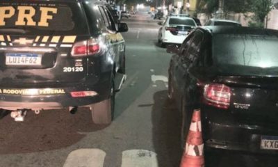 Imagem de um viatura da PRF