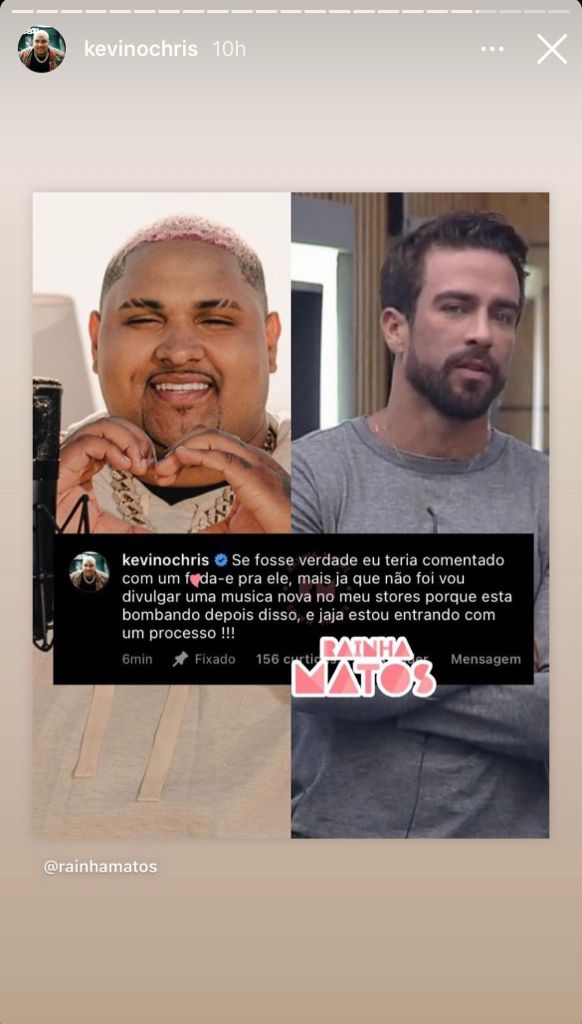 Kevin O Chris rebatendo Erasmo