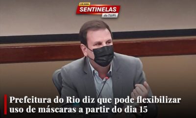 Prefeito Eduardo Paes fala sobre flexibilização das máscaras Sentinelas da Tupi especial