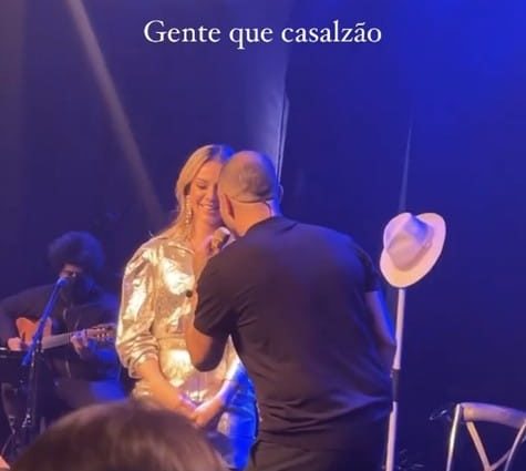 Paolla Oliveira e Diogo Nogueira