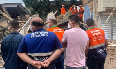Prefeitura de Nilópolis prestará assistência aos familiares do prédio que desabou em Nilópolis
