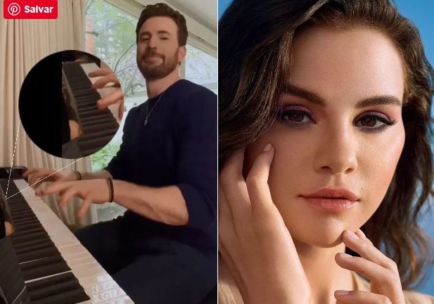 Fãs especulam que o romance do ator Chris Evans é com a cantora Selena Gomez
