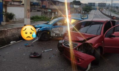 Policial militar atropelado na Via Light