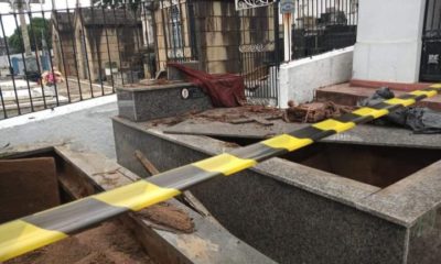 Polícia Civil investiga invasão à cemitério do Sul Fluminense