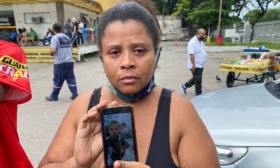 Mãe do menino morto no Complexo do Chapadão