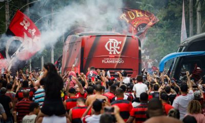 Torcida do Flamengo faz grande festa