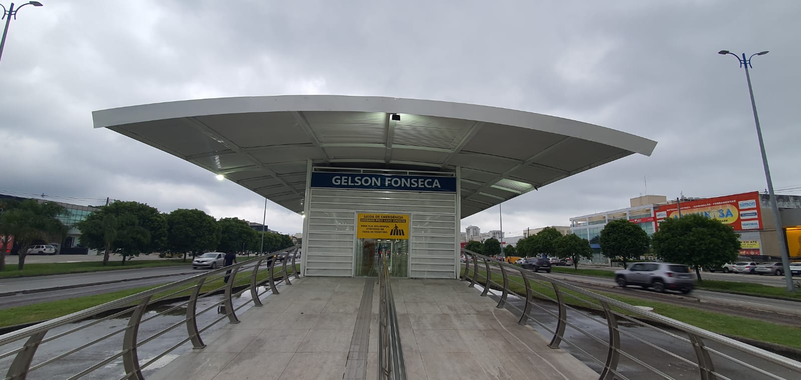 Imagem da Estação Gelson Fonseca do BRT