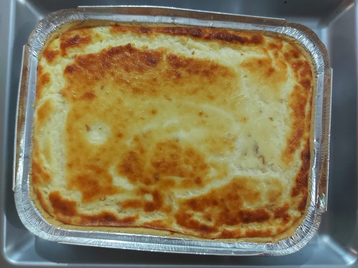 Empadão de queijo