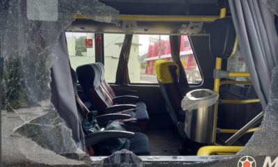 Ônibus assaltado