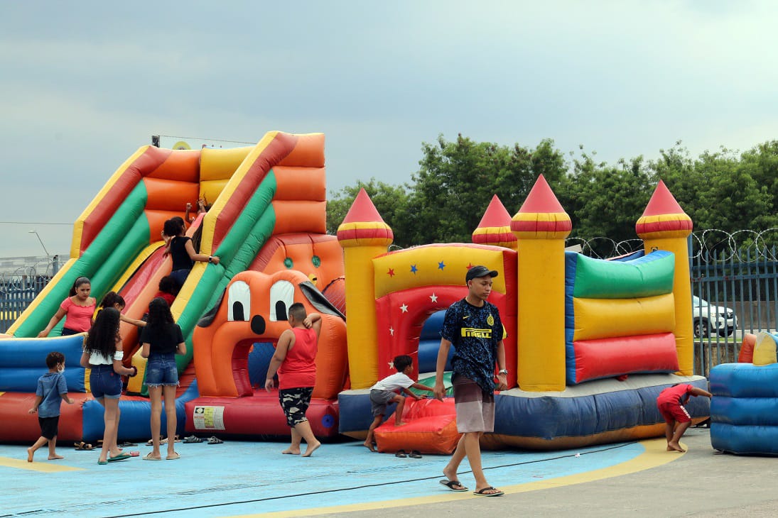 PRF festa de natal crianças