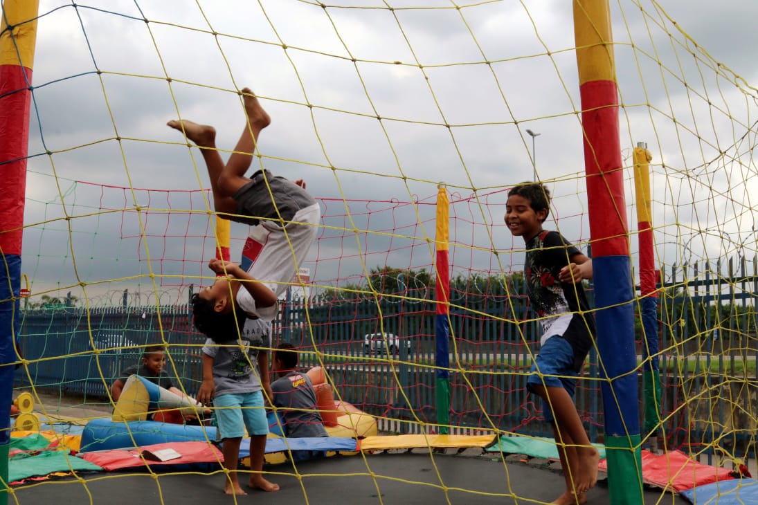 PRF festa de natal crianças