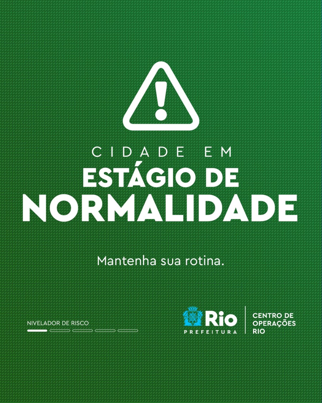Imagem do Banner do Centro de Operações da Prefeitura do Rio