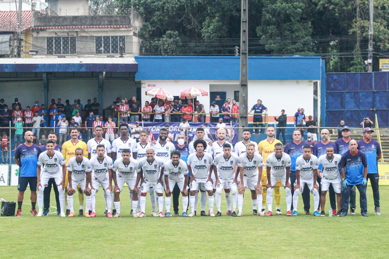 Imagem de um time de futebol