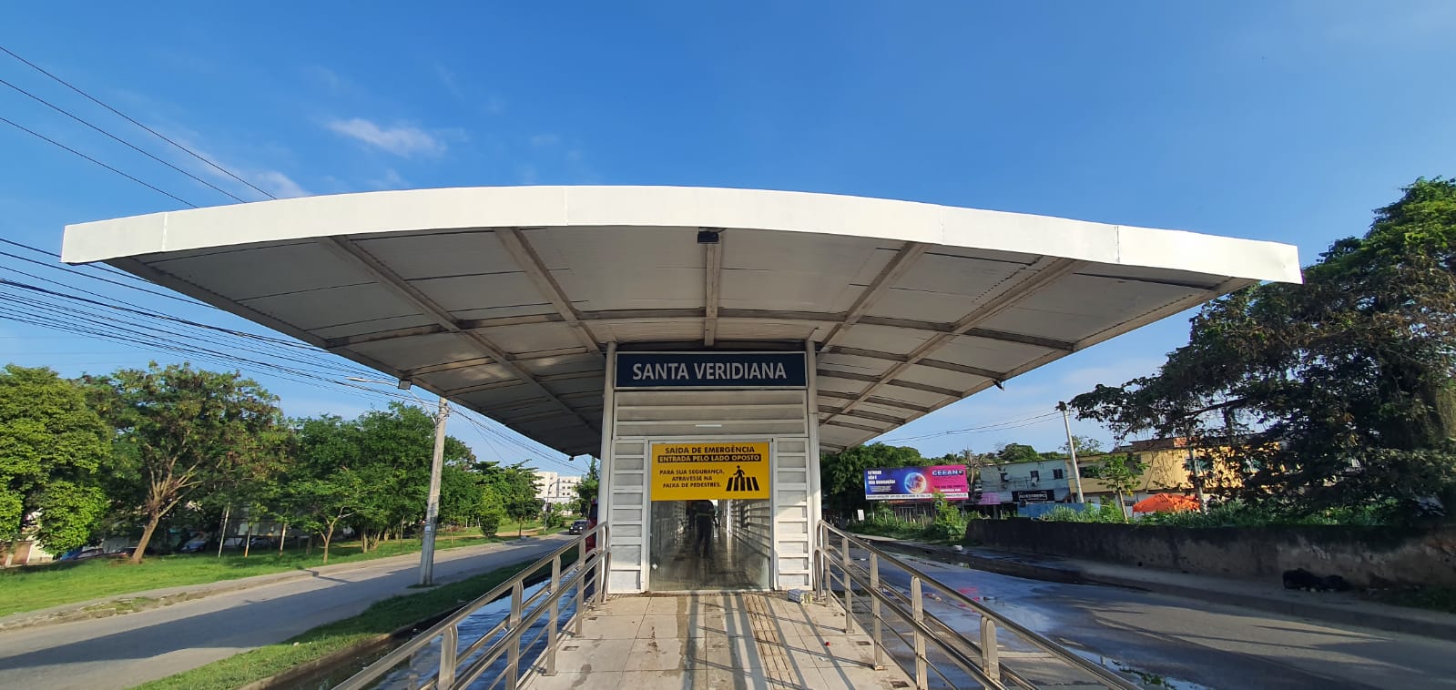 Estação Santa Veridiana, do BRT, foi reaberta