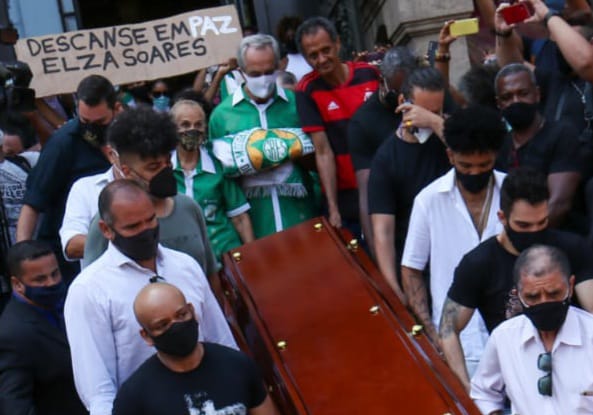 Velório de Elza Soares