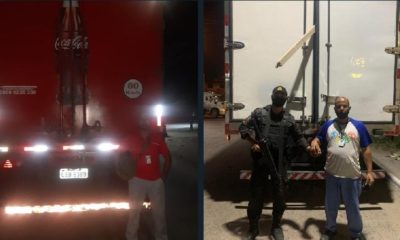 Polícia recupera caminhões roubados na Baixada Fluminense