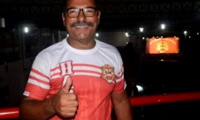 Aluizio Mendonça ganhou mais vez, a oportunidade de comandar a Unidos do Porto da Pedra no próximo carnaval