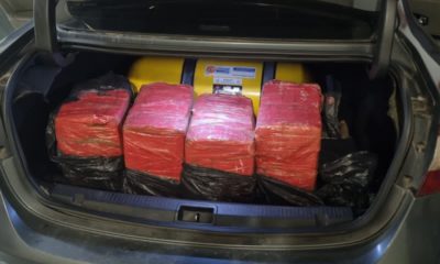 Policial é preso por transportar 200 kg de maconha