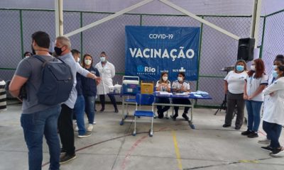 Vacinação de crianças no Rio