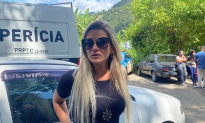 Gizella de Oliveira, perdeu a filha nos deslizamentos em Petrópolis