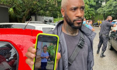 Guilherme de Souza, padrinho da pequena Helena, morta em um deslizamento em Petrópolis