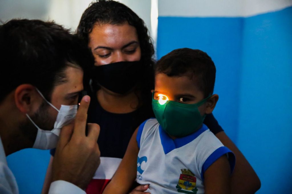 Projeto oftalmológico em Caxias