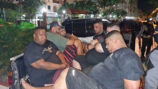 Milicianos presos em Rio das Pedras