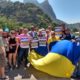 Acibarra e empresários da Barra da Tijuca se unem em pedido pela paz e apoio à Ucrânia