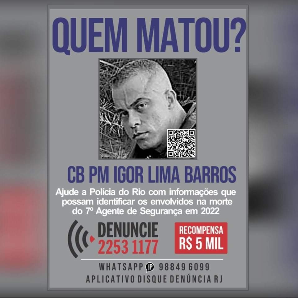 Policial morto em Duque de Caxias