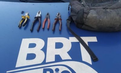 Ocorrências policiais no BRT