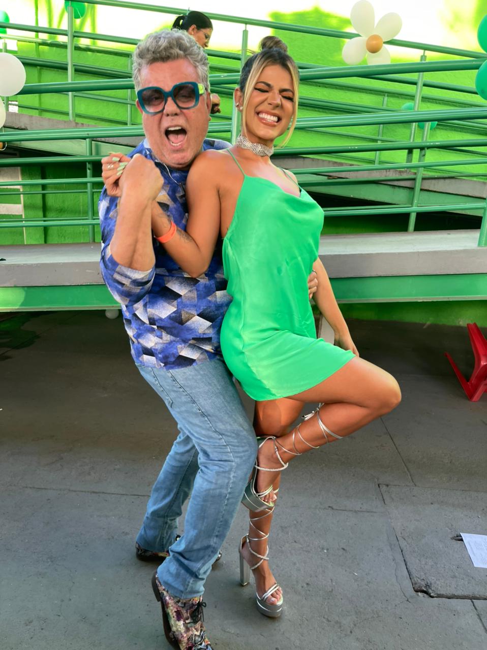 Hariany Almeida e Milton Cunha