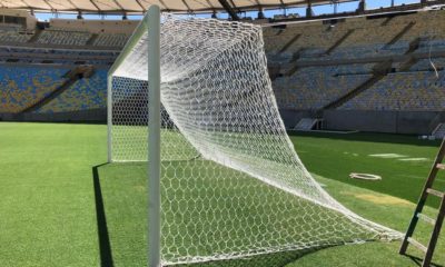 Maracanã voltará a ter rede "véu de noiva" depois de quase 9 anos