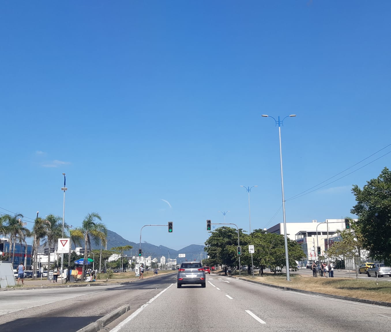 Avenida das Américas, na Barra da Tijuca