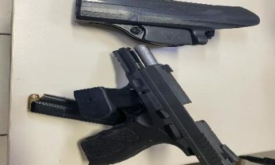 Armas apreendidas pela Polícia Civil durante prisão de milicianos