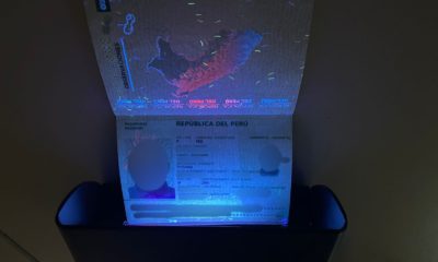 Passaporte ilegal apreendido pela DEAIN