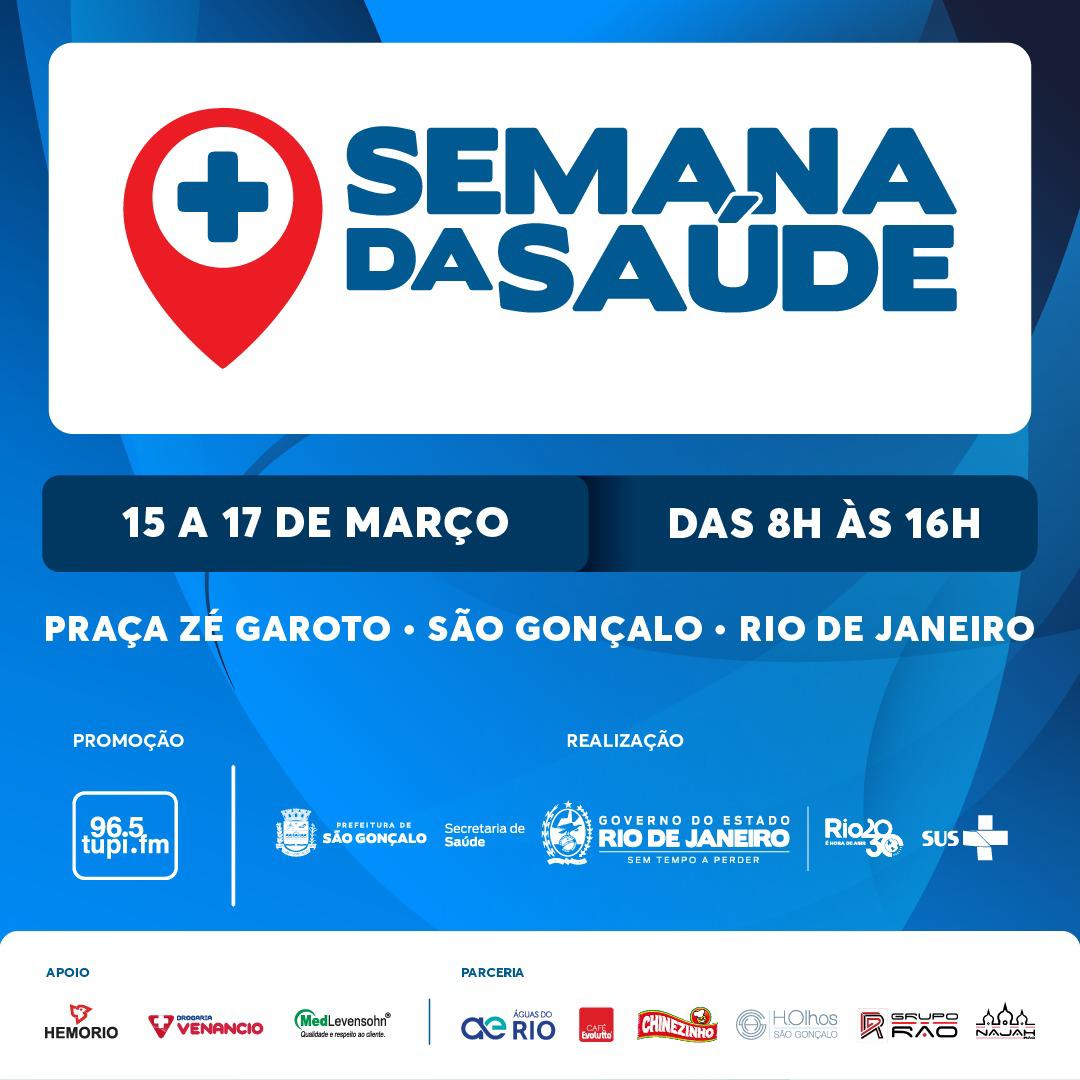 Semana da Saúde em São Gonçalo 