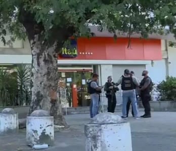 Agência bancária onde vítima foi morta